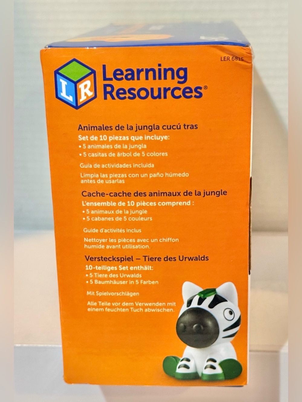 Learning Resources Peekaboo Learning Jungle Toddler Montessori Toy Brand New - Picture 9 of 11